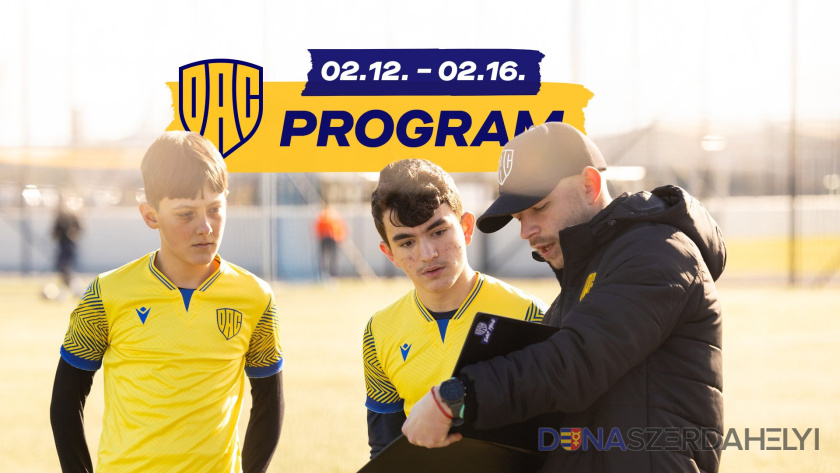 Program tímov DAC-u tento týždeň