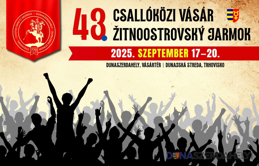 Illusztráció (dunaszerdahelyi) Slávnostná nálada, štvordňový festival: blíži sa 43. ročník Žitnoostrovského jarmoku!