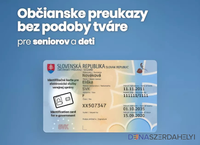 Občianske preukazy bez podoby tváre