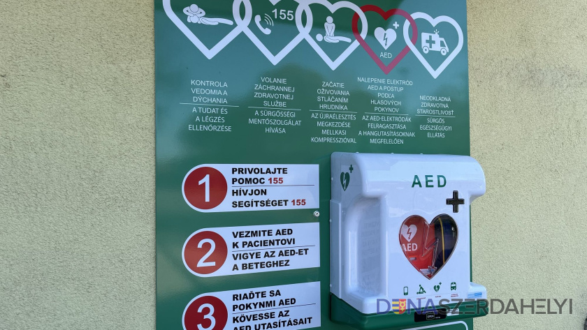 Automatické defibrilátory v Dunajskej Strede na online mape 