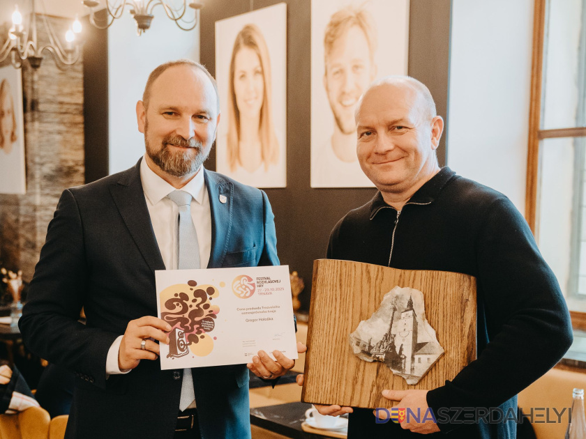 Obľúbený herec Gregor Hološka získal cenu župana za prínos k umeleckej rozhlasovej tvorbe