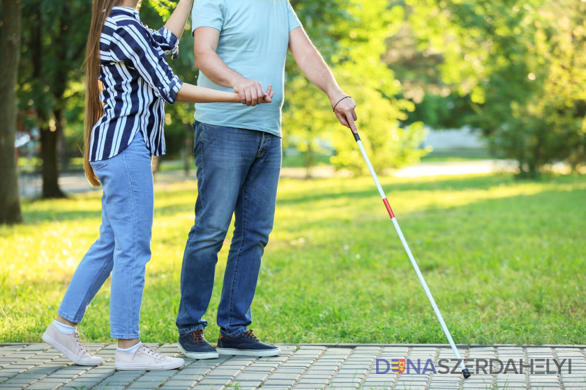 Október 15-én a figyelem és az elfogadás kerül középpontba (Illusztrációs felvétel: Adobe Stock) Fehér bot napja – a látássérültek világnapja
