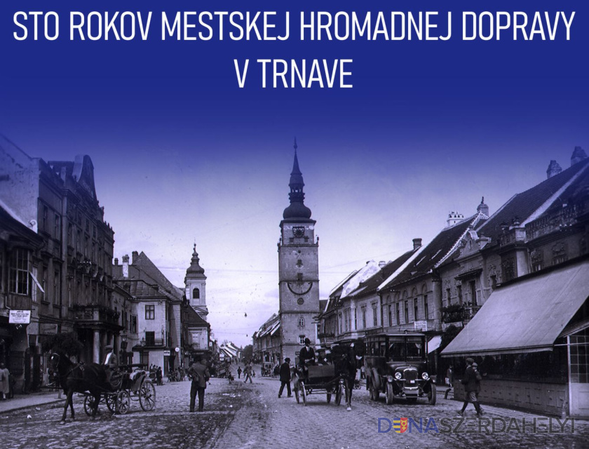 Výstava 100 rokov mestskej autobusovej dopravy v Trnave