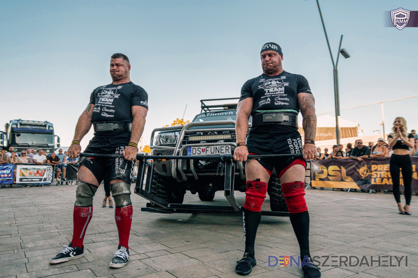 Fotó: Premium Group Hungary Nemzetközi erőpróba Dunaszerdahelyen – Premium Strongman League Team Challenge