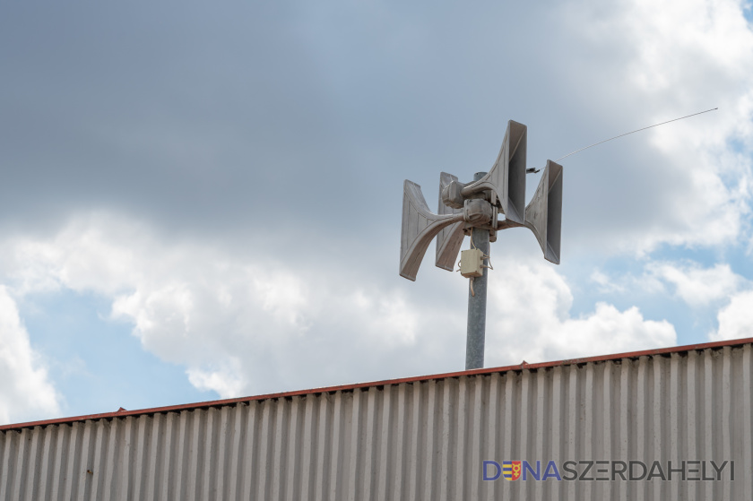 Foto: Rózsár Vince Skúška sirén v piatok