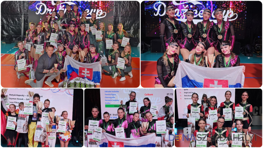 4 kategórie - 4 medaily