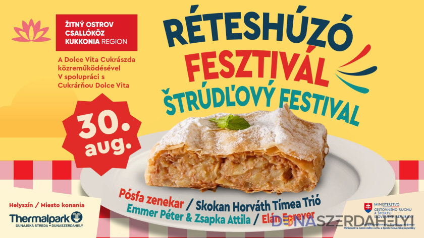 Thermalpark zahalí vôňa štrúdle