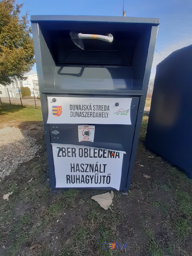 Do Dunajskej Stredy prichádzajú nové kontajnery na odev odolnejšie voči vandalizmu 