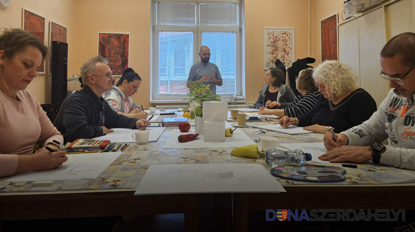 Výtvarné kurzy v Žitnoostrovskom osvetovom stredisku pokračujú aj v novom roku