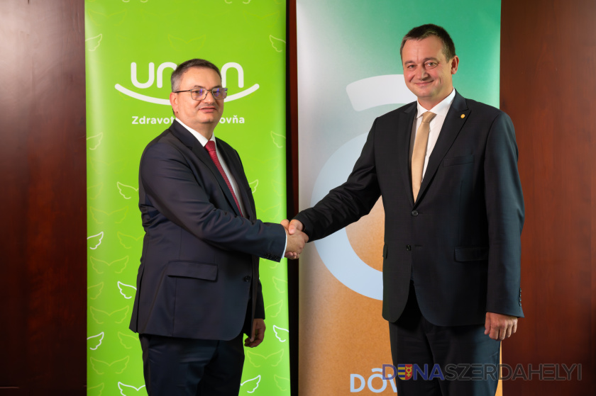 Foto: Matej Štepianský/ Dôvera Zdravotné poisťovne Dôvera a Union spoja svoje sily