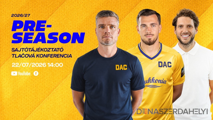 Foto: dac1904.sk Sledujte naživo tlačovú konferenciu DAC-u!