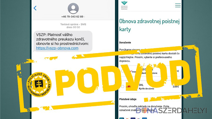 SMS o konci platnosti preukazu poistenca: Ide o ukážkový a prepracovaný podvod!