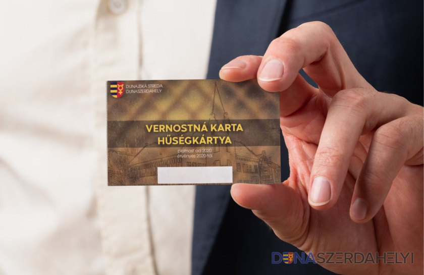 Oznámenie: Vernostná karta mesta Dunajská Streda