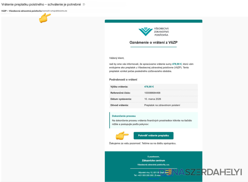 Podvodníci sa vydávajú za VšZP