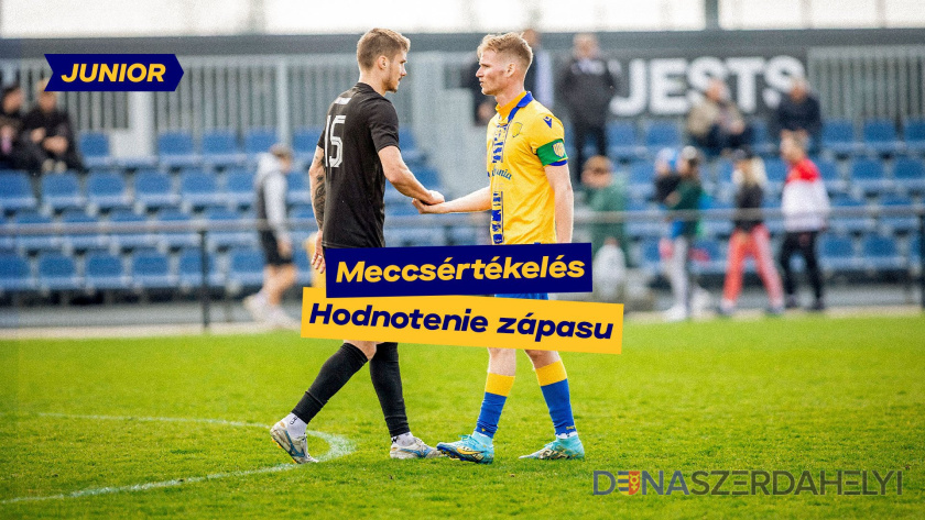 Hodnotenie trénerov po zápase DAC Junior - FC Slovan Galanta (1:1)