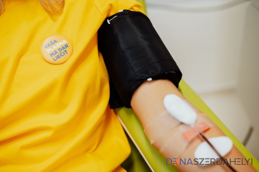 Litre krvi pre pacientov navyše. Počet darcov v dunajskostredskej nemocnici medziročne stúpol o 29 %