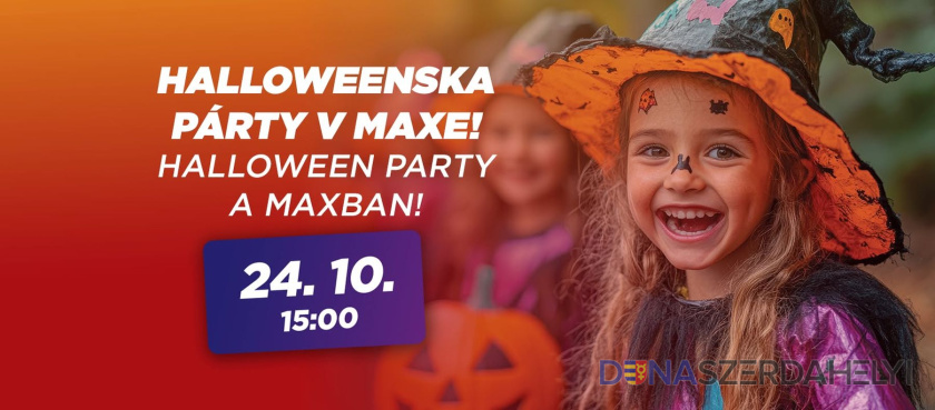 Halloween Party v MAX-e – už túto sobotu!