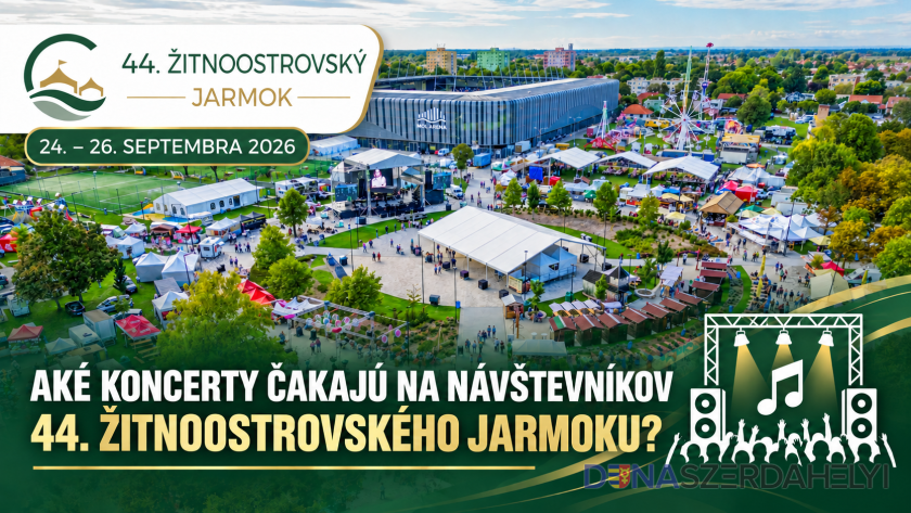 Jarmočné informácie: Aké koncerty čakajú návštevníkov 44. Žitnoostrovského jarmoku?