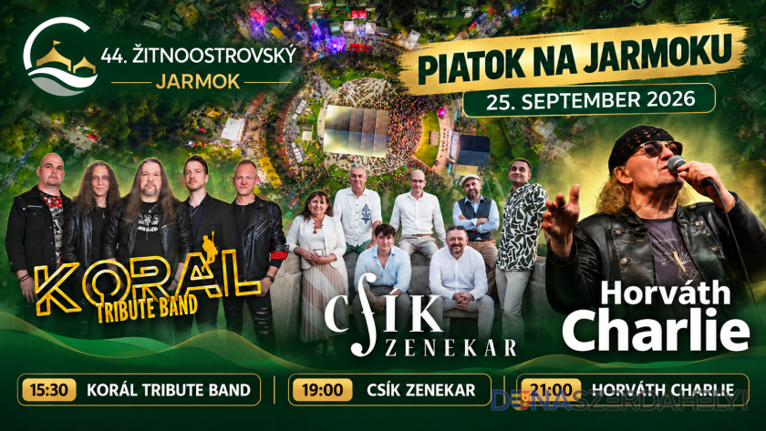 Zdravie, rodinné zážitky a Charlie – piatok na jarmoku prinesie bohatý program