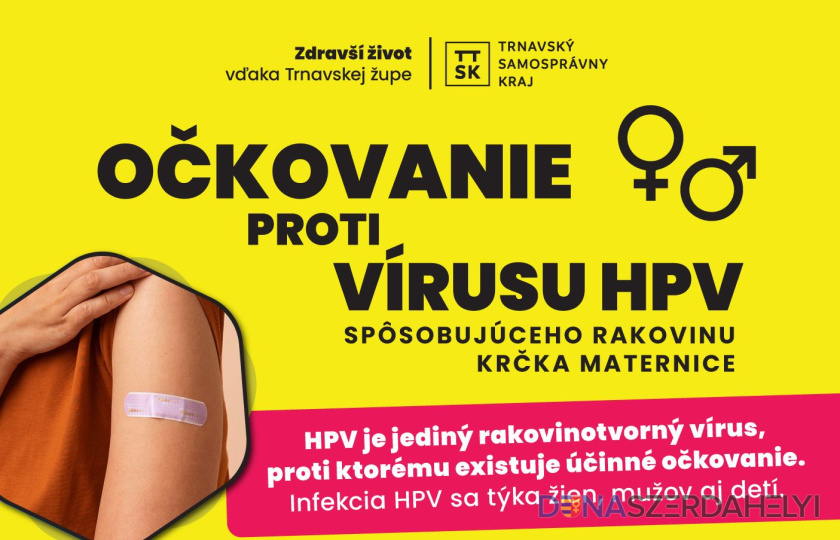 TTSK: Jesenné očkovanie proti vírusu HPV