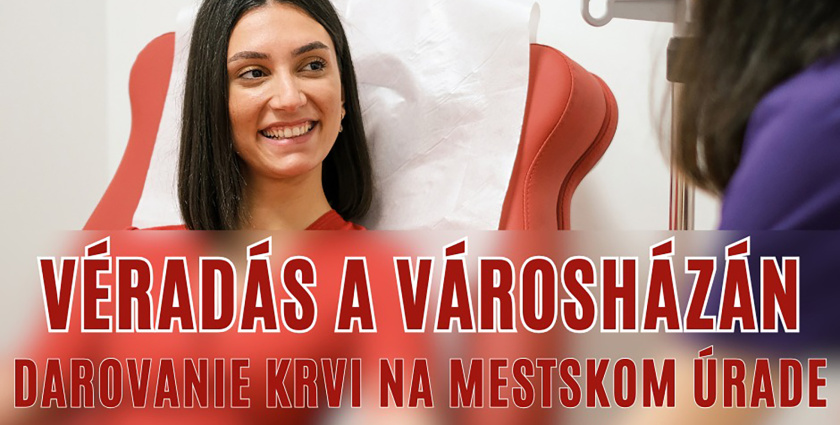 Buď Hrdina – Darovanie krvi na Mestskom úrade 3. decembra!