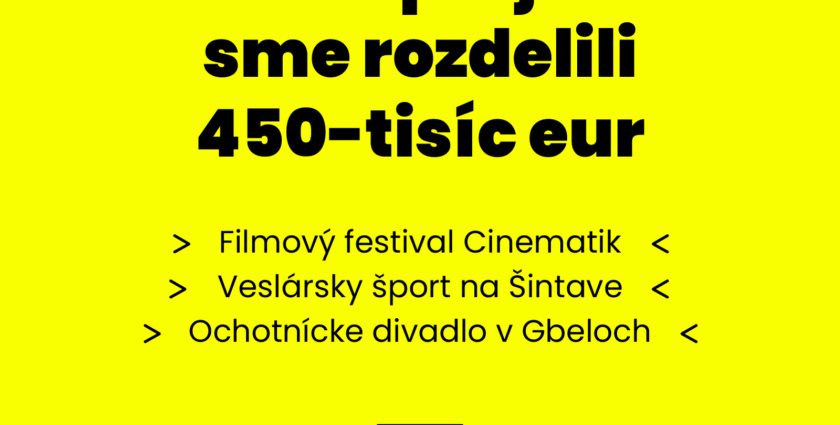 TTSK: Župa rozdelí 450-tisíc eur medzi výnimočné projekty. Podporu z Fondu na rozvoj Trnavského kraja získalo 27 iniciatív