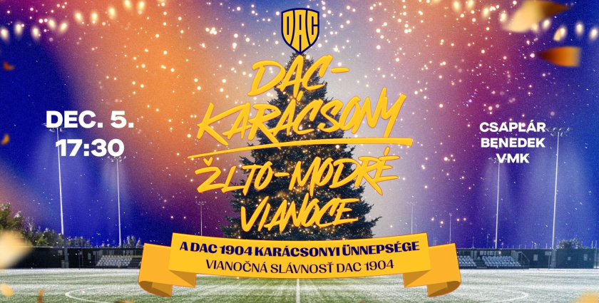 Sledujte naživo XII. Žlto-modré Vianoce!