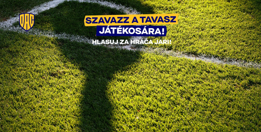 Hlasuj o najlepšieho hráča DAC v jarnej časti 2025!