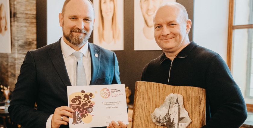Obľúbený herec Gregor Hološka získal cenu župana za prínos k umeleckej rozhlasovej tvorbe
