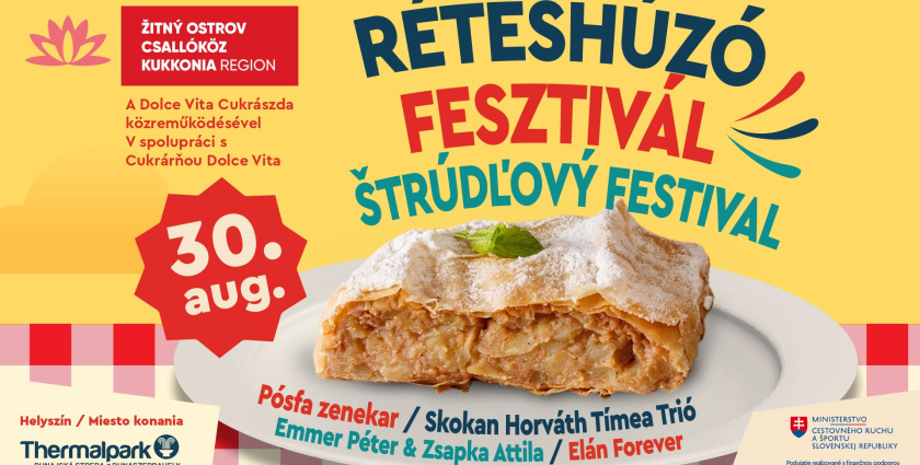 Thermalpark zahalí vôňa štrúdle