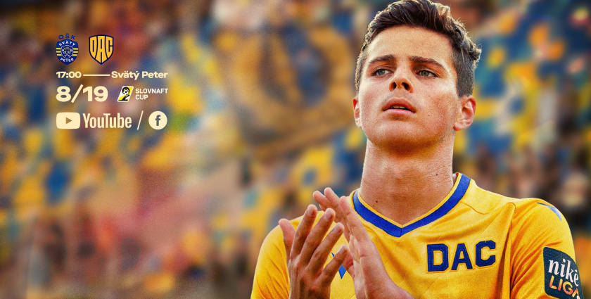 Link na živý prenos z pohárového stretnutia Svätý Peter - DAC 1904