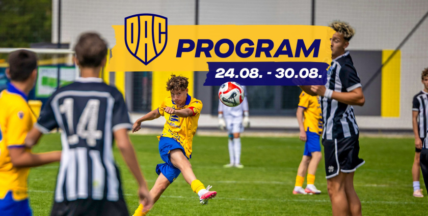 Program mládežníckych tímov MOL Akadémie tento týždeň