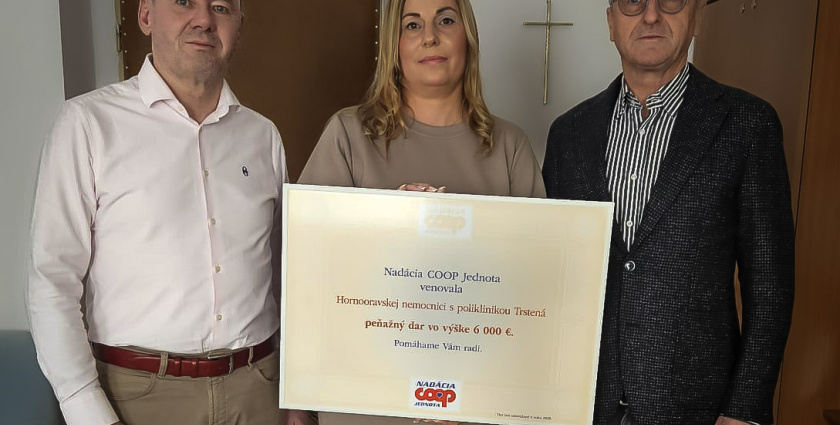 Nadácia COOP Jednota podporuje regióny naprieč Slovenskom. Pomoc smeruje aj na Oravu 