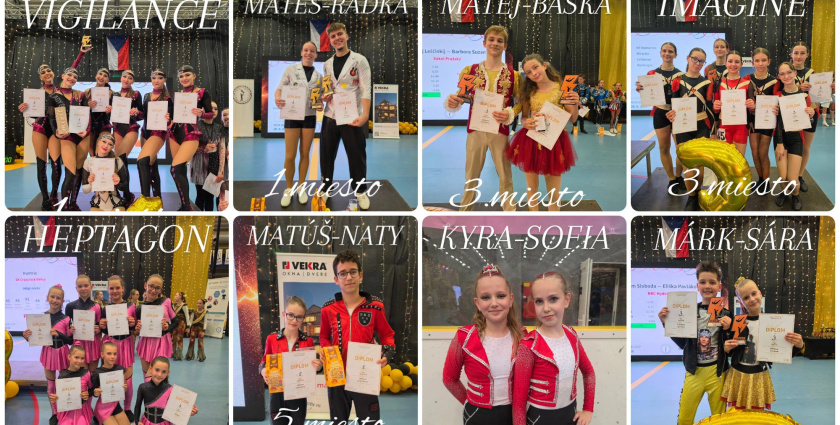 Medzinárodná súťaž v akrobatickom rokenrole - Black Cup 26 - Praha