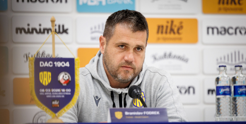 Tlačová konferencia po zápase DAC 1904 - Podbrezová (2:1)