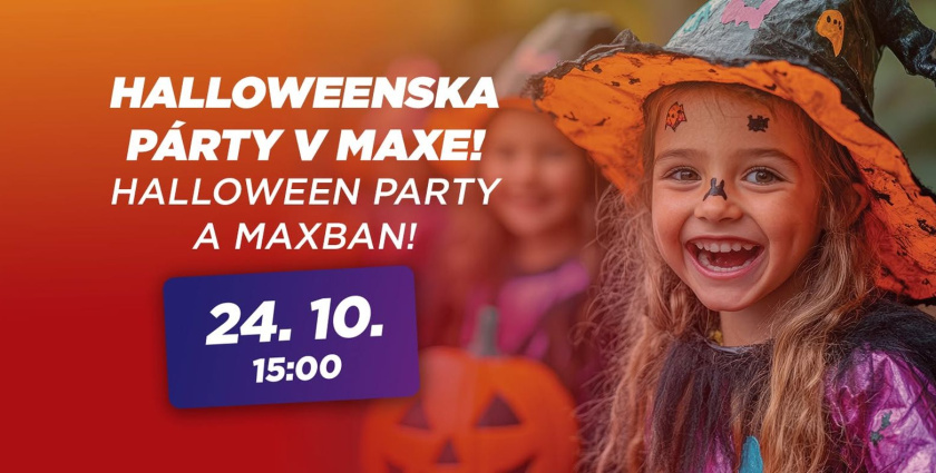 Halloween Party v MAX-e – už túto sobotu!