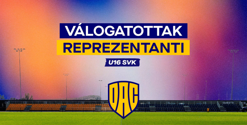 ​Hráči DAC opäť v nominácii slovenskej reprezentácie U16