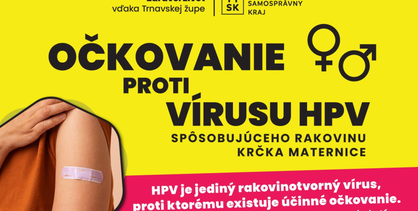 TTSK: Jesenné očkovanie proti vírusu HPV