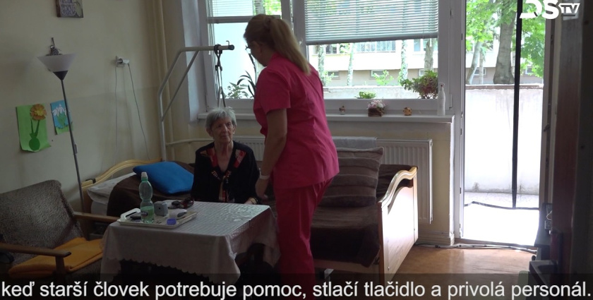 Embedded thumbnail for V budove zariadenia pre seniorov už funguje nový signalizačný systém