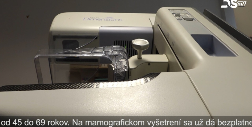 Embedded thumbnail for Novinky pri mamografických preventívnych prehliadkach rakoviny prsníka 