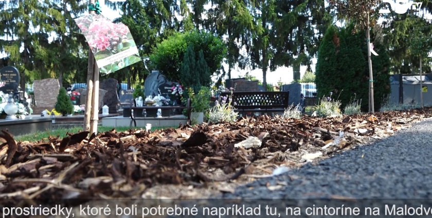 Embedded thumbnail for Rekonštrukcia chodníkov, úprava terénu a výsadba zelene na cintoríne