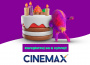 CINEMAX oslavuje 17. narodeniny a  rozdáva divákom darčeky